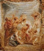 Peter Paul Rubens The Israelites Gathering Manna Sweden oil painting artist